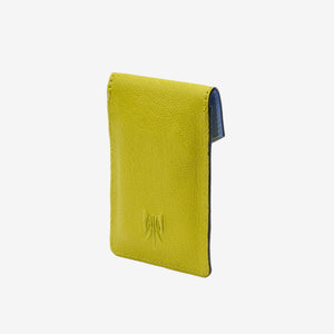 3 of 10: tusk-2002-mini-leather-card-case-avocado-side