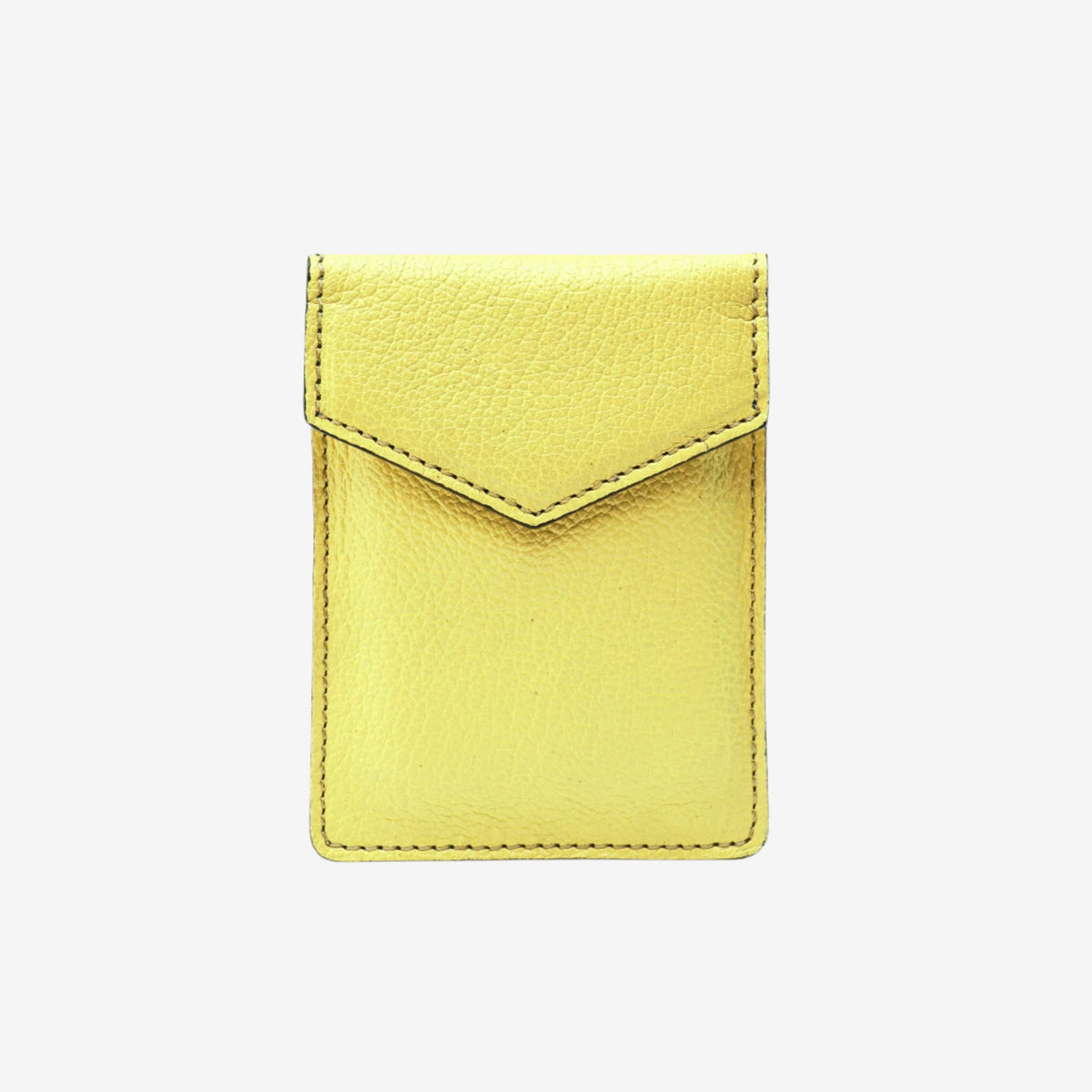 tusk-2002-mini-leather-card-case-lemon-front