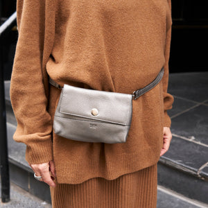 4 of 12: Luigi Emmeline Convertible Belt Bag-Tusk