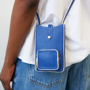 2 of 6: Radha Cellphone Cross Body Bag-Tusk