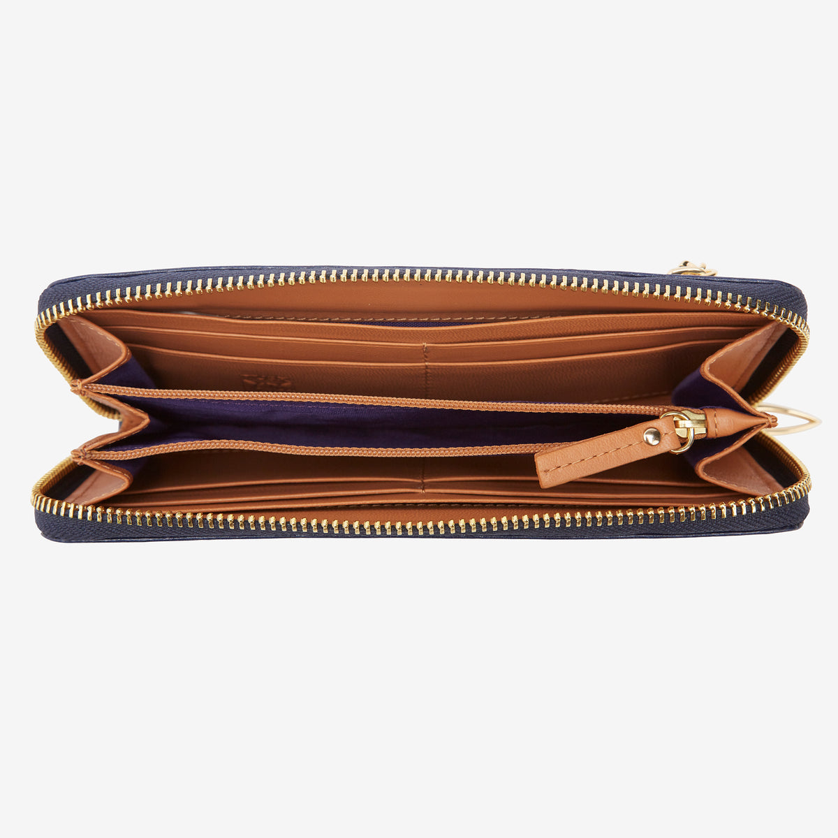 Madison | Single Zip Wallet-Tusk