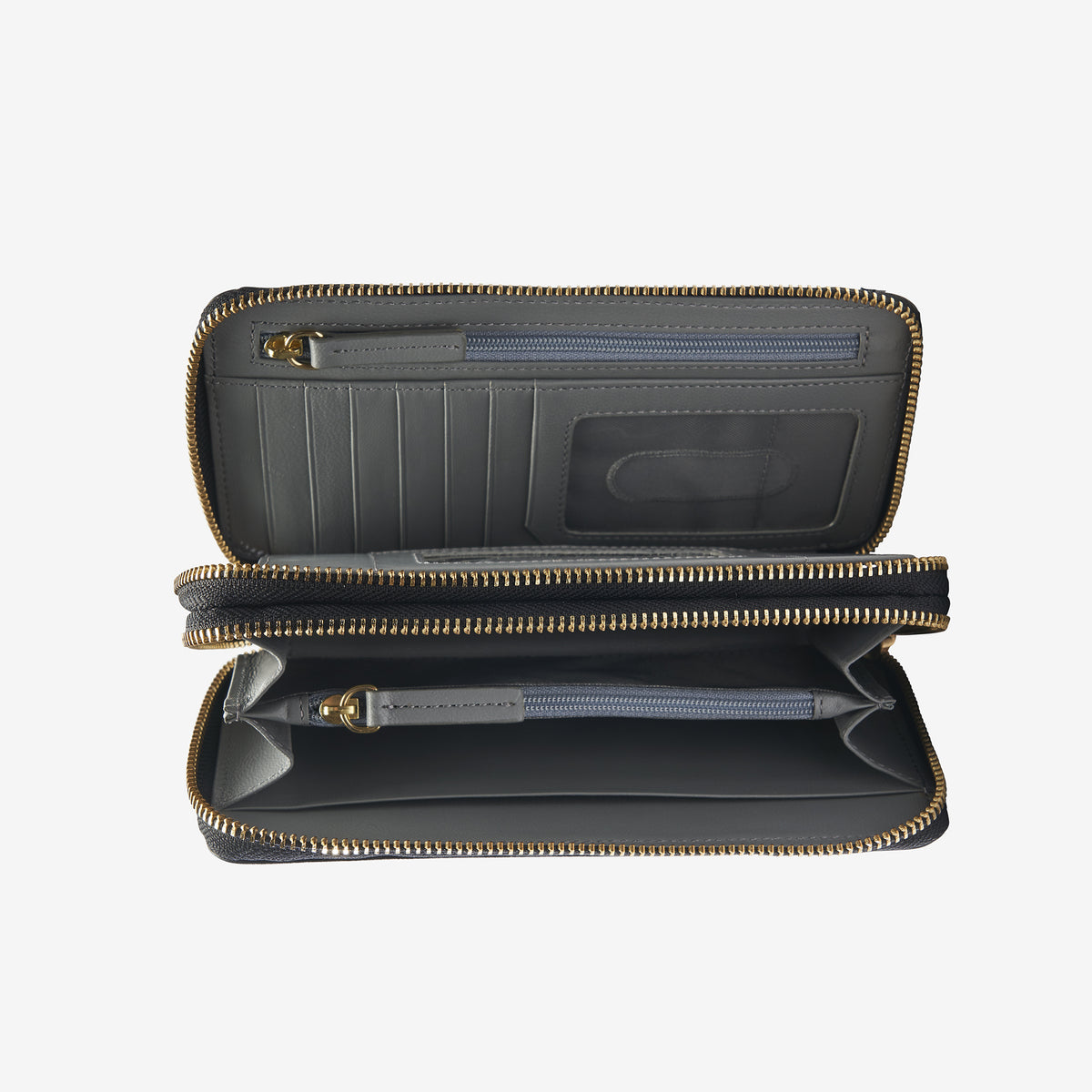 Joy | Double Zip Wallet-Tusk