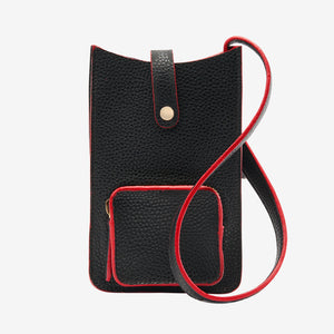 1 of 4: Radha Cellphone Cross Body Bag-Tusk